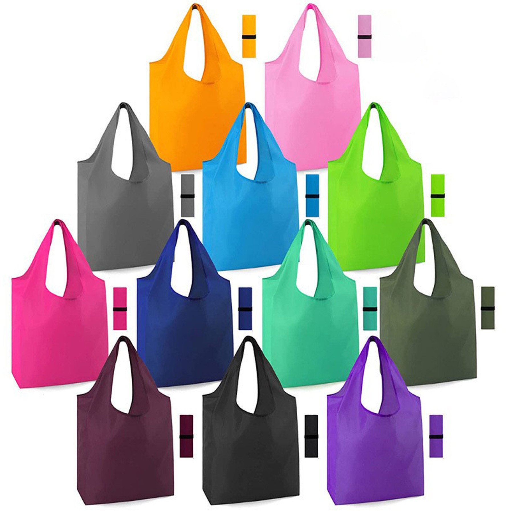 Foldable Reusable Shopping Tote Bag 3