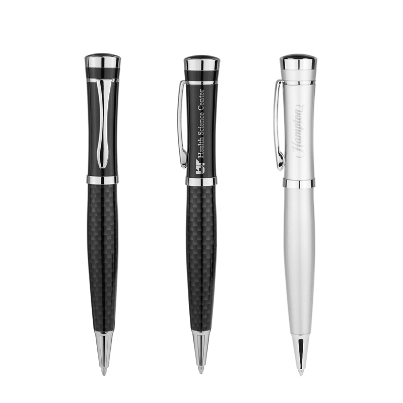 Larkspur Ballpoint Twist Pen (Black)