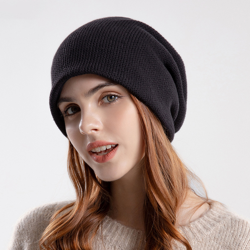 Winter Knit Beanie Hat Watch Cap for Women 18