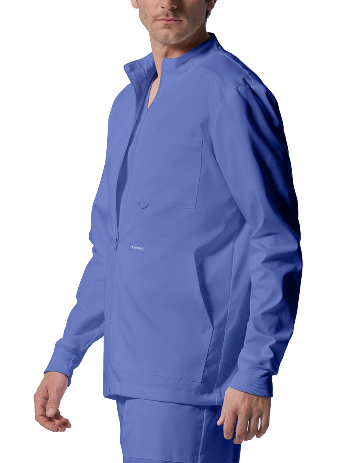 Landau - ProFlex - Men's Four-Pocket Mock Neck Zip-Front Jacket 10