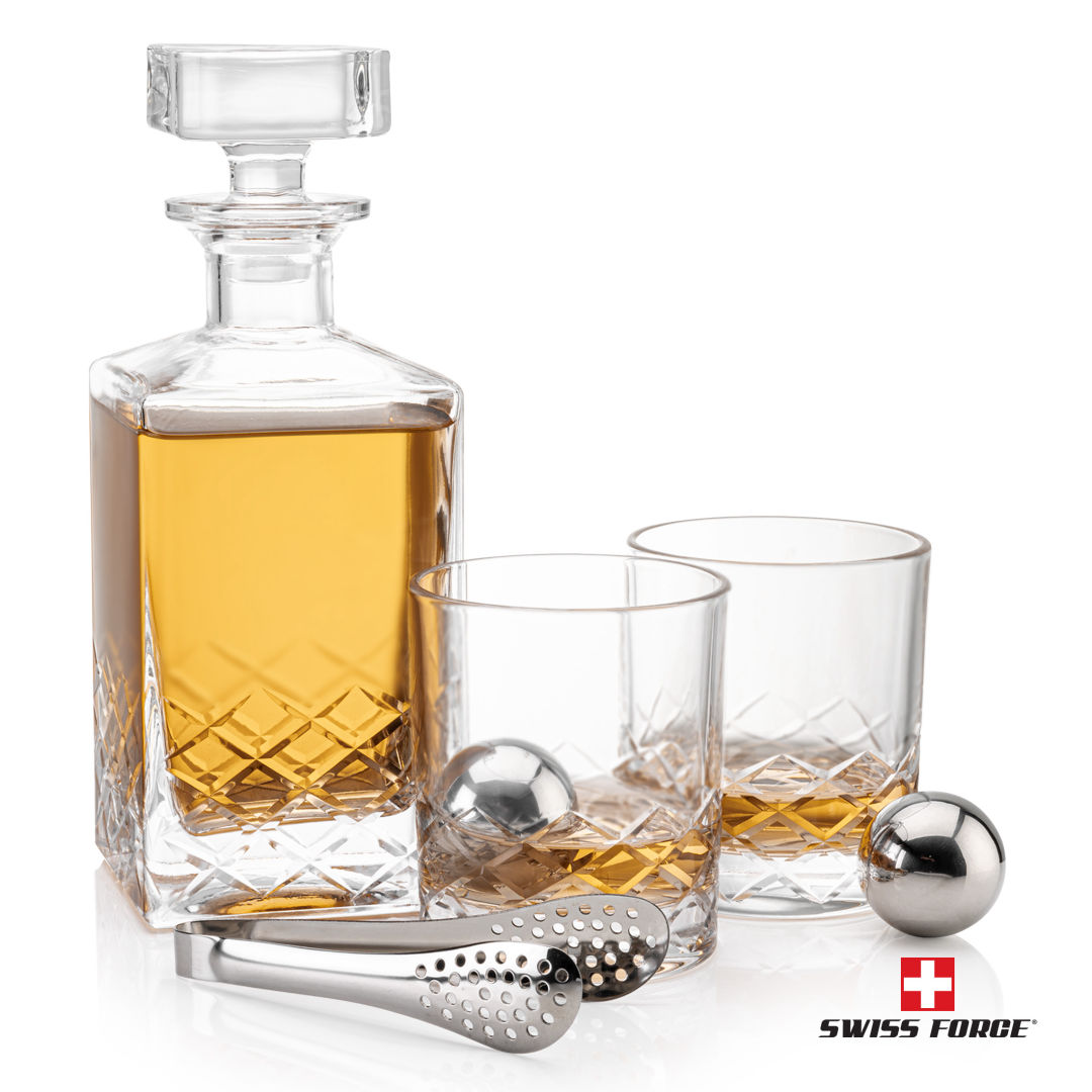 Brentwood Decanter Set & Ice Balls 5