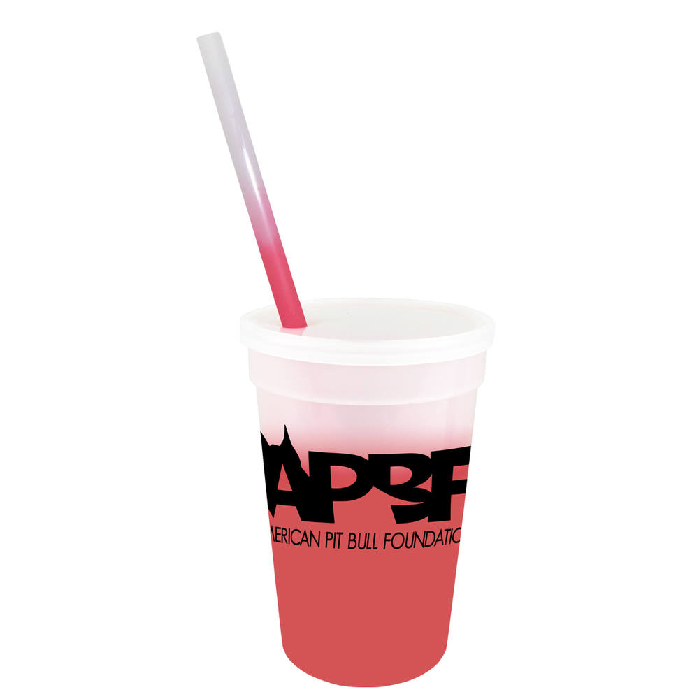 Mood™ 17 oz. Stadium Cup/Straw/Lid Set 3