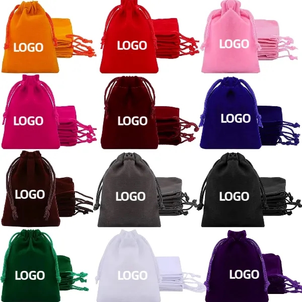 Velvet Drawstring Bags 6