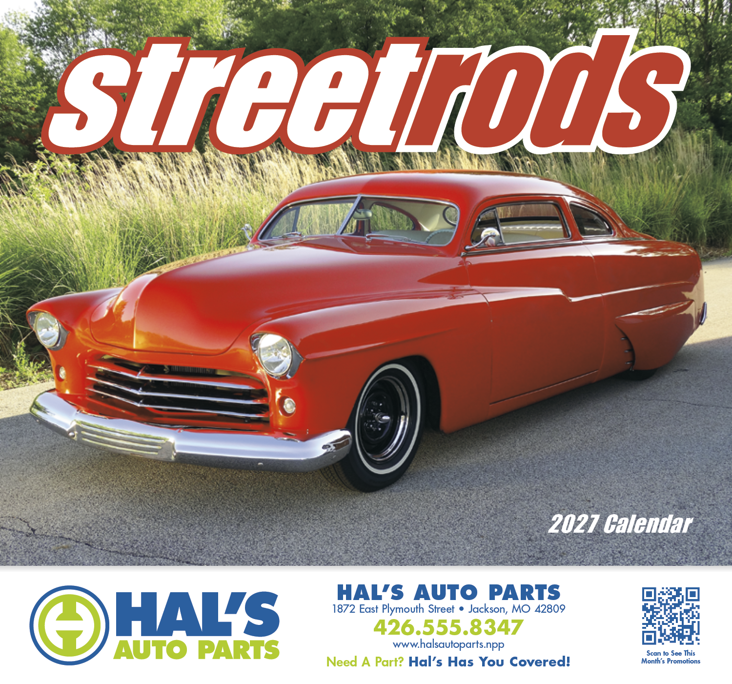 Good Value™ Street Rods - Stapled Calendar 68