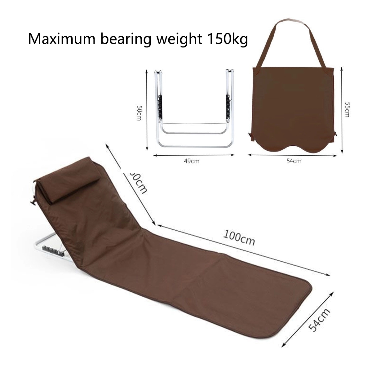 Portable Beach Mat Lounge Chair 7