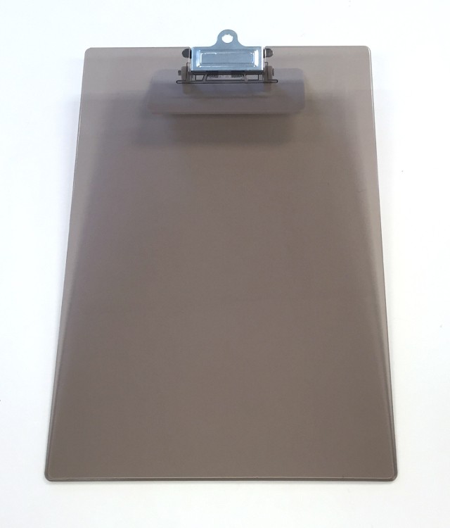 Letter Size Clipboard w/Dual Power Calculator Clip 34