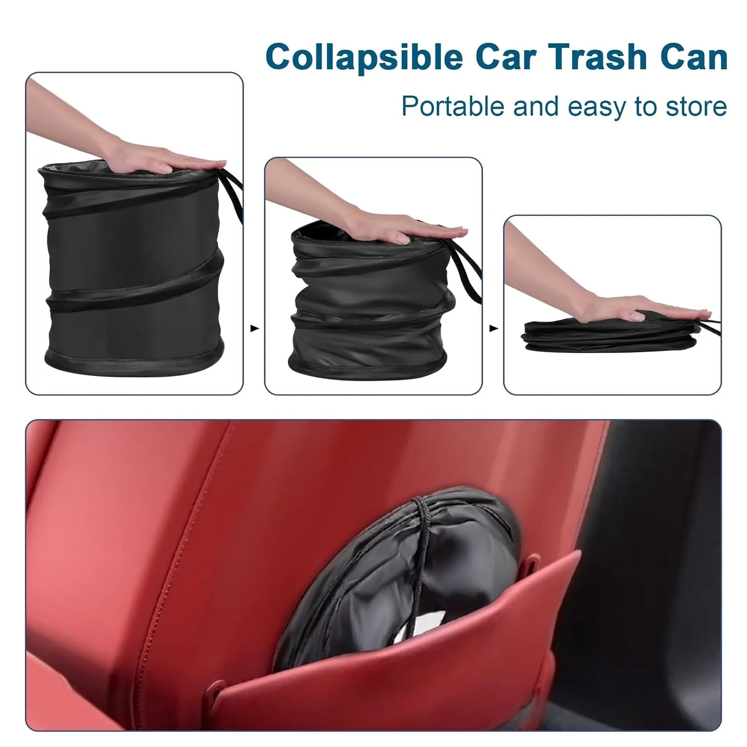 Camper Collapsible Trash Can 1