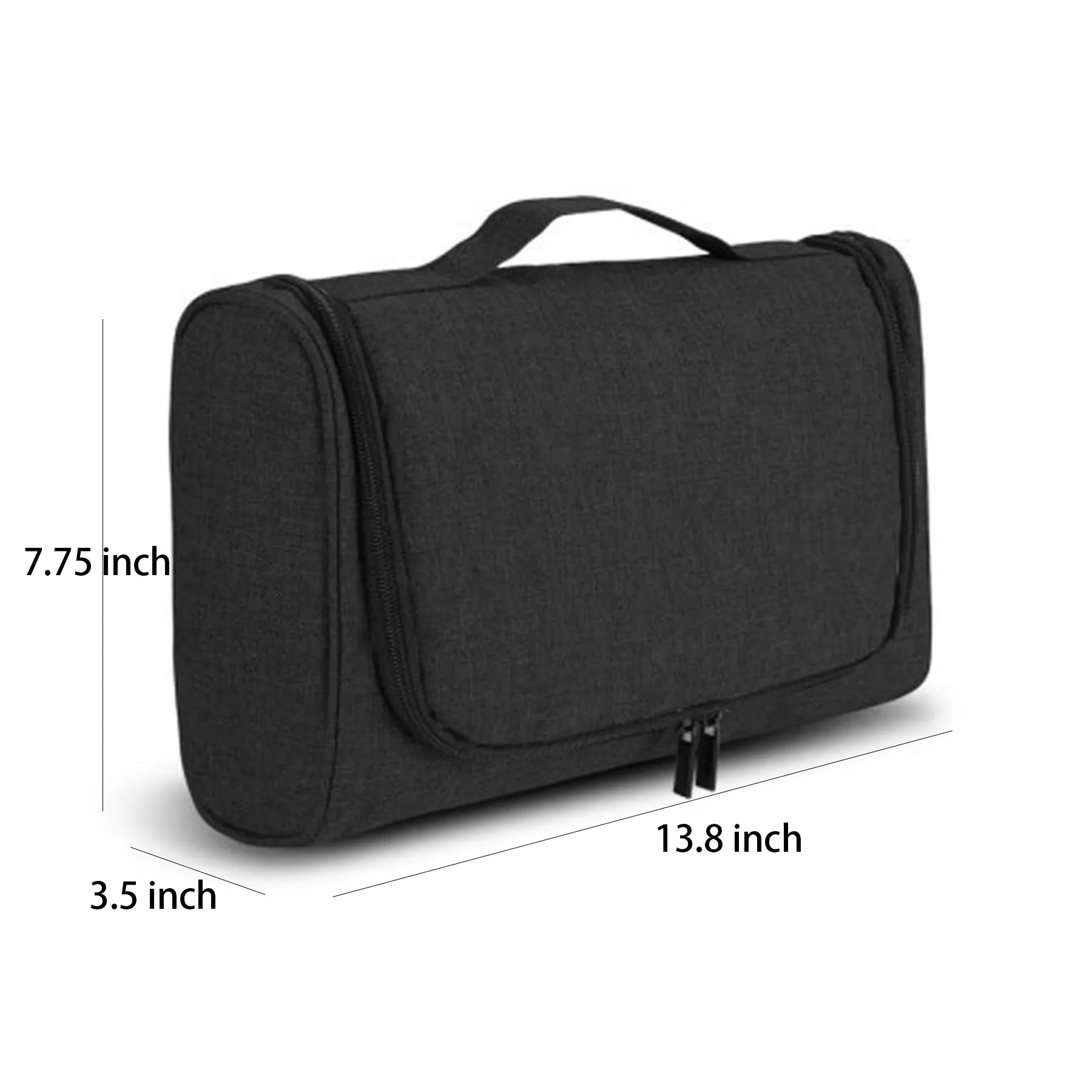 Canvas Multi Compartment Wash Bag 5