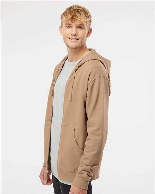 Unisex Midweight Full-Zip Hooded Sweatshirt - SS4500Z 163