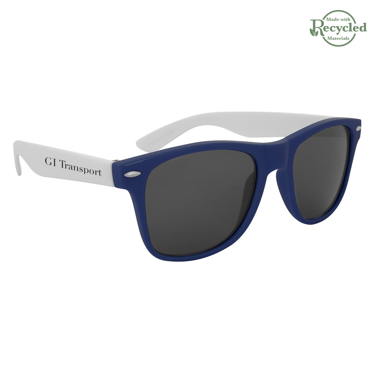 Full Color Colorblock Malibu Sunglasses 56