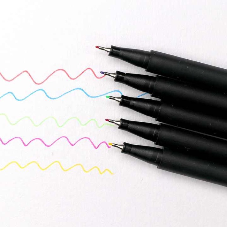 24 Color Fine Line Waterborne Pencil, Painting Set 4