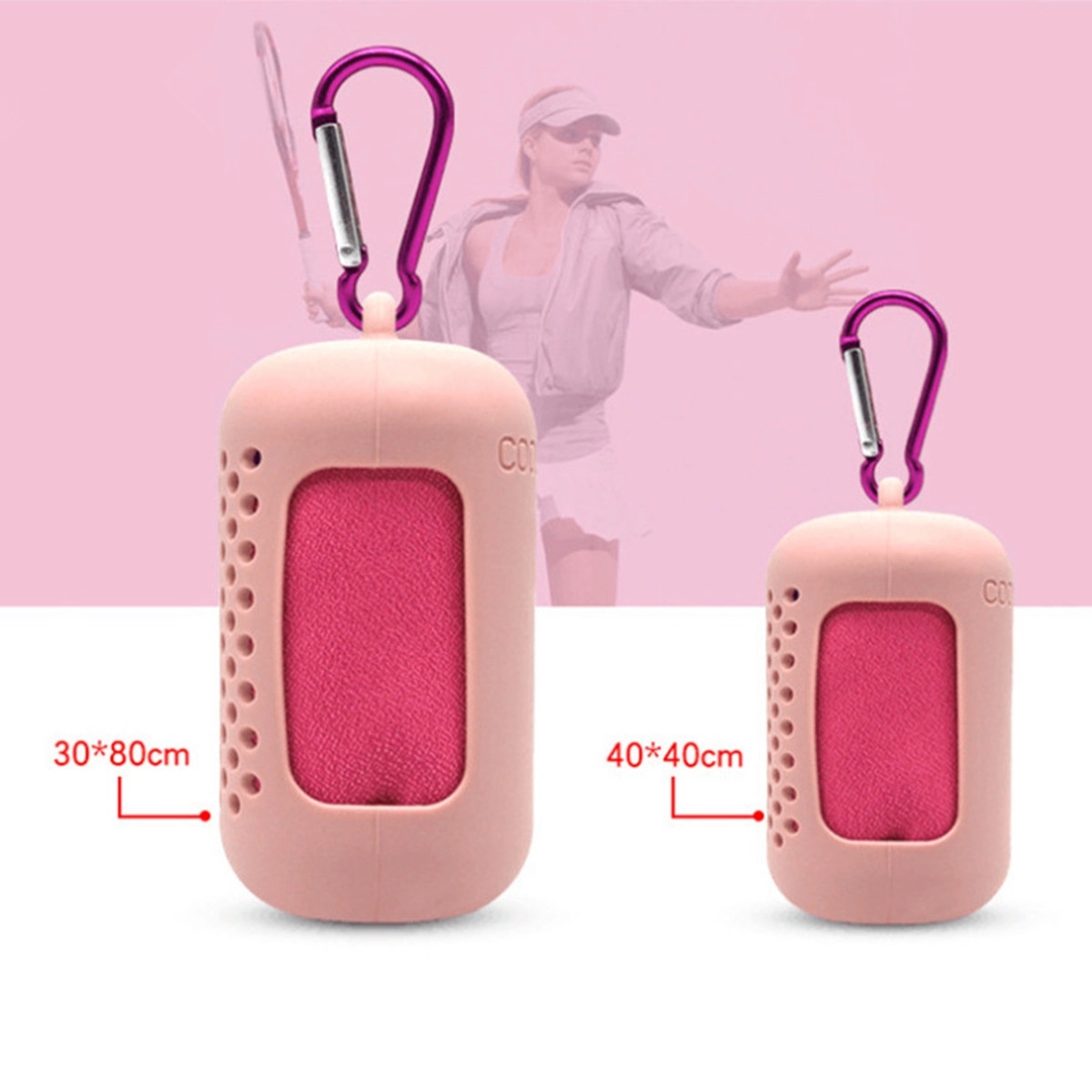 Mini Travel Sports Workout Cooling Sweat Towels With Box 1