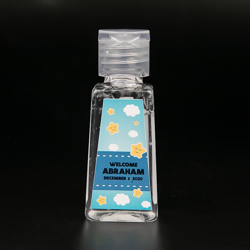 1oz Custom Hand Sanitizer Triangle Bottles 34
