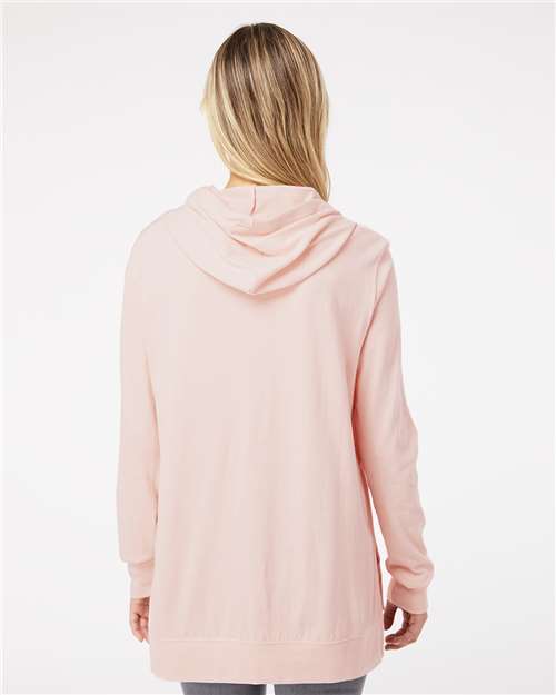 Women's Sueded Jersey Hooded Sweatshirt - W21404 16