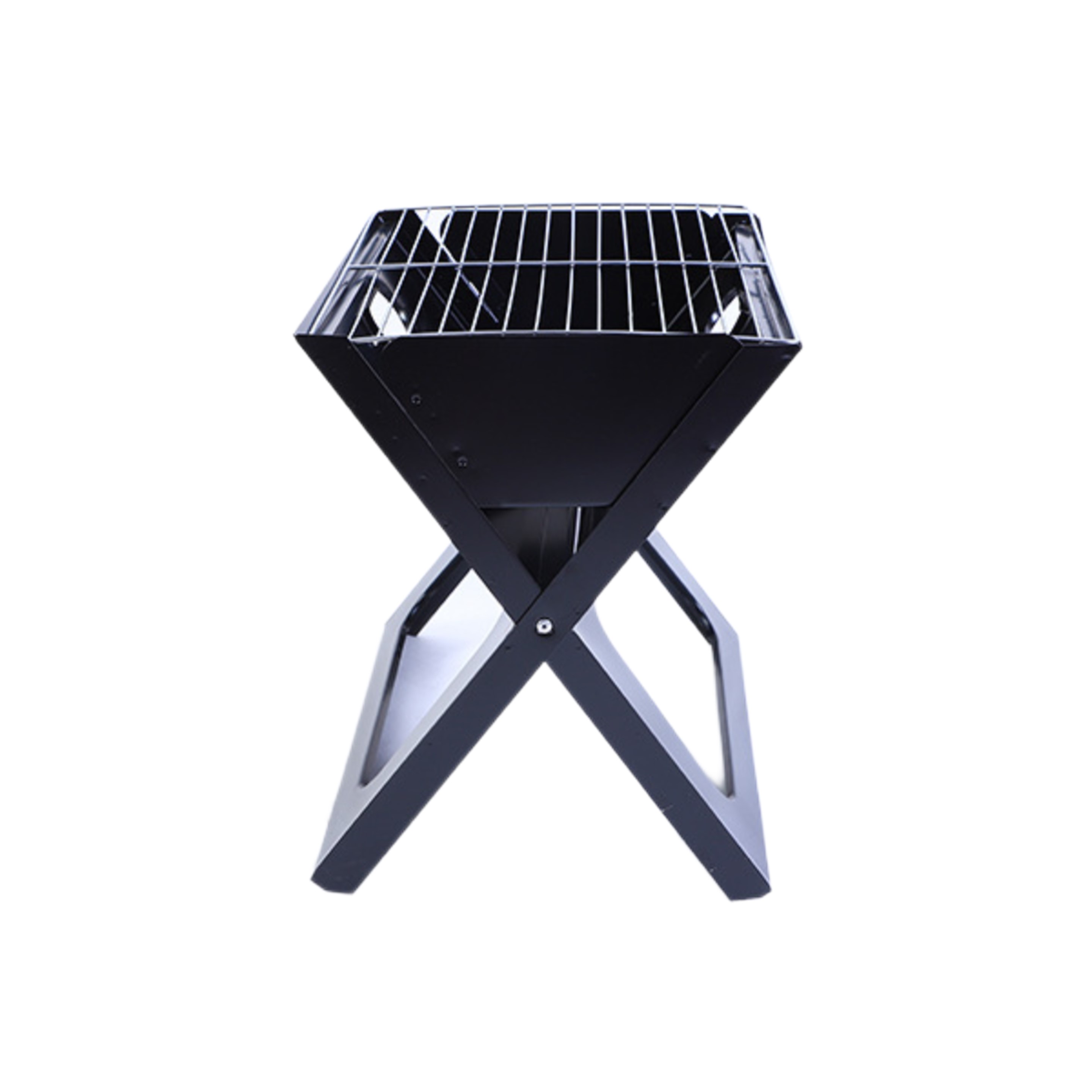 Foldable X-shape Charcoal Grill Medium Size - OCEAN 4
