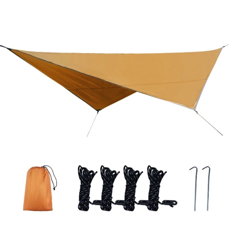 Four Corners Diamond Shape Camping Tent Tarp 4