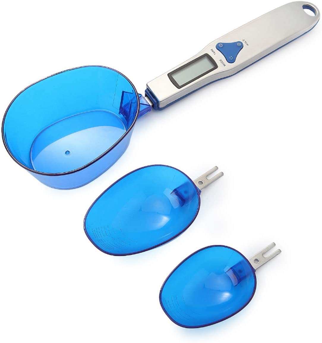 Digital Kitchen Scale Electronic Food Scale with 3 Measuring Spoons 5