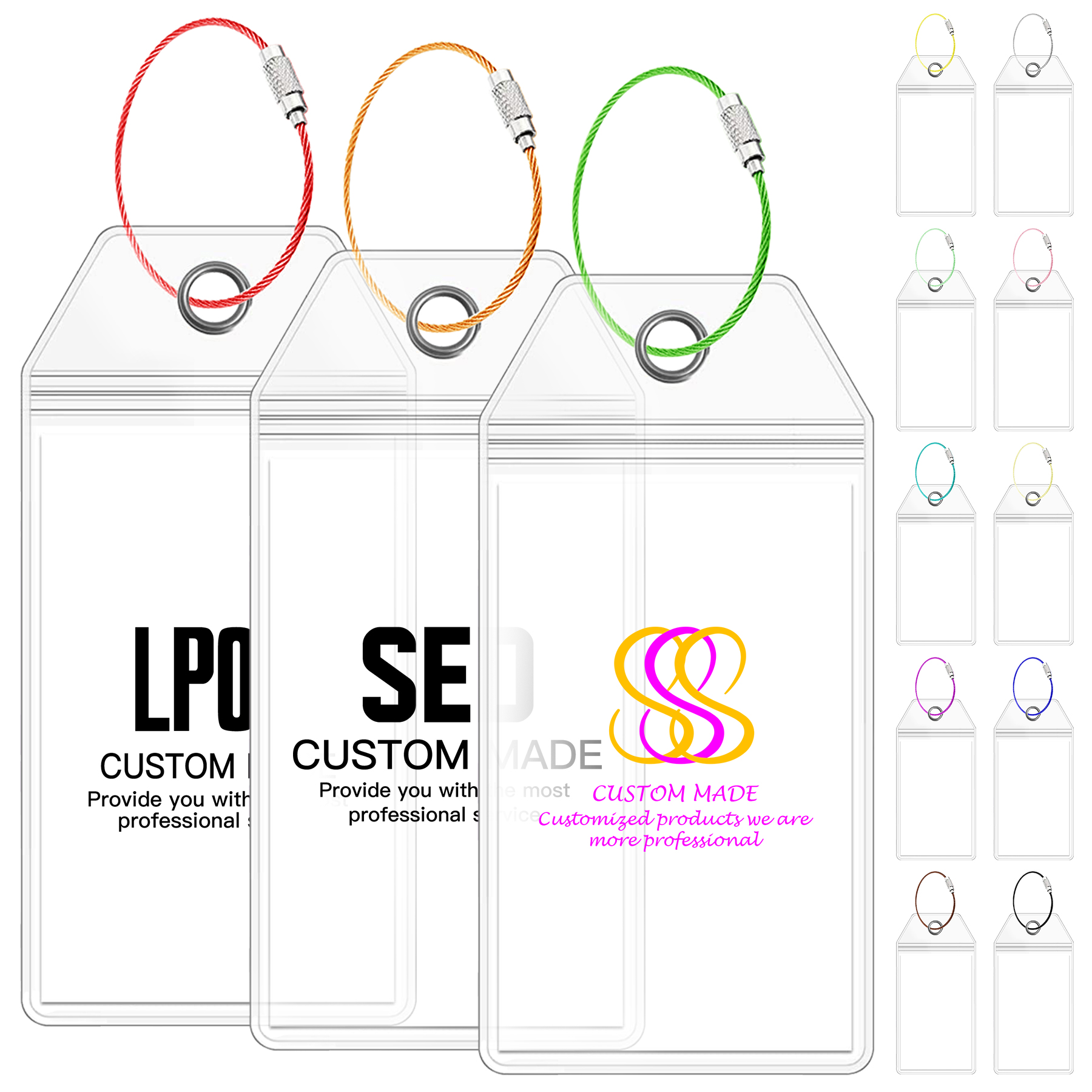 PVC Luggage Tag 16