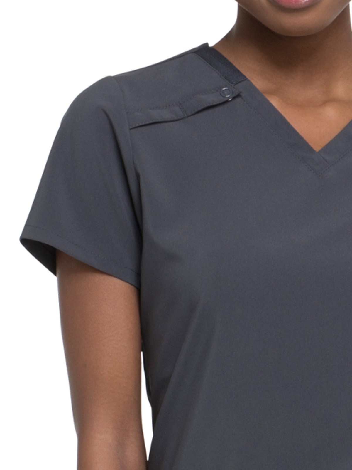 Dickies Medical - EDS Essentials - Women's 2-Pocket Contemporary V-Neck Top 26