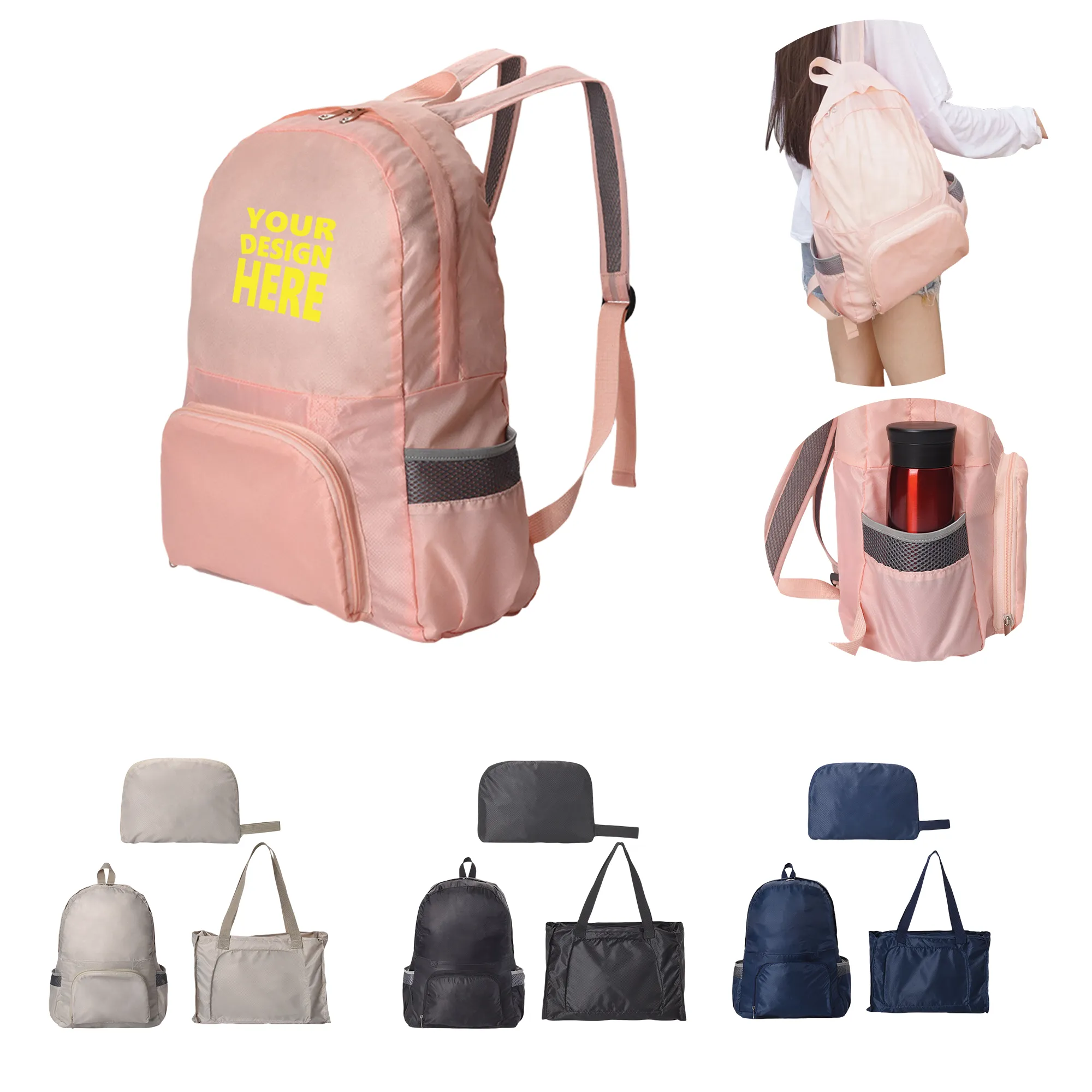 Foldable Waterproof Travel Backpack 6