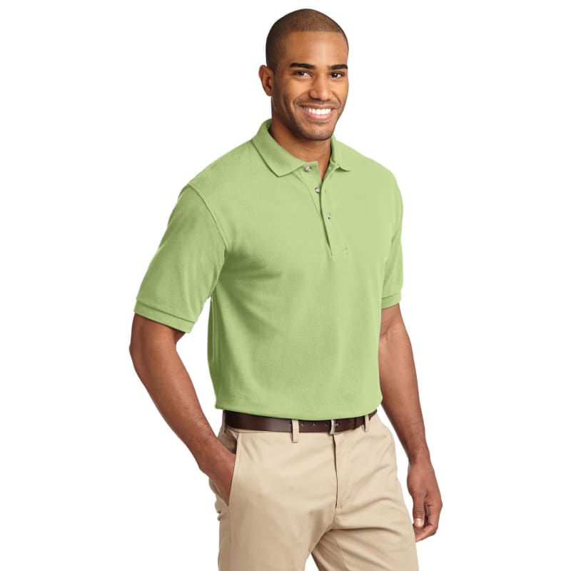 Port Authority Heavyweight Cotton Pique Polo. 26
