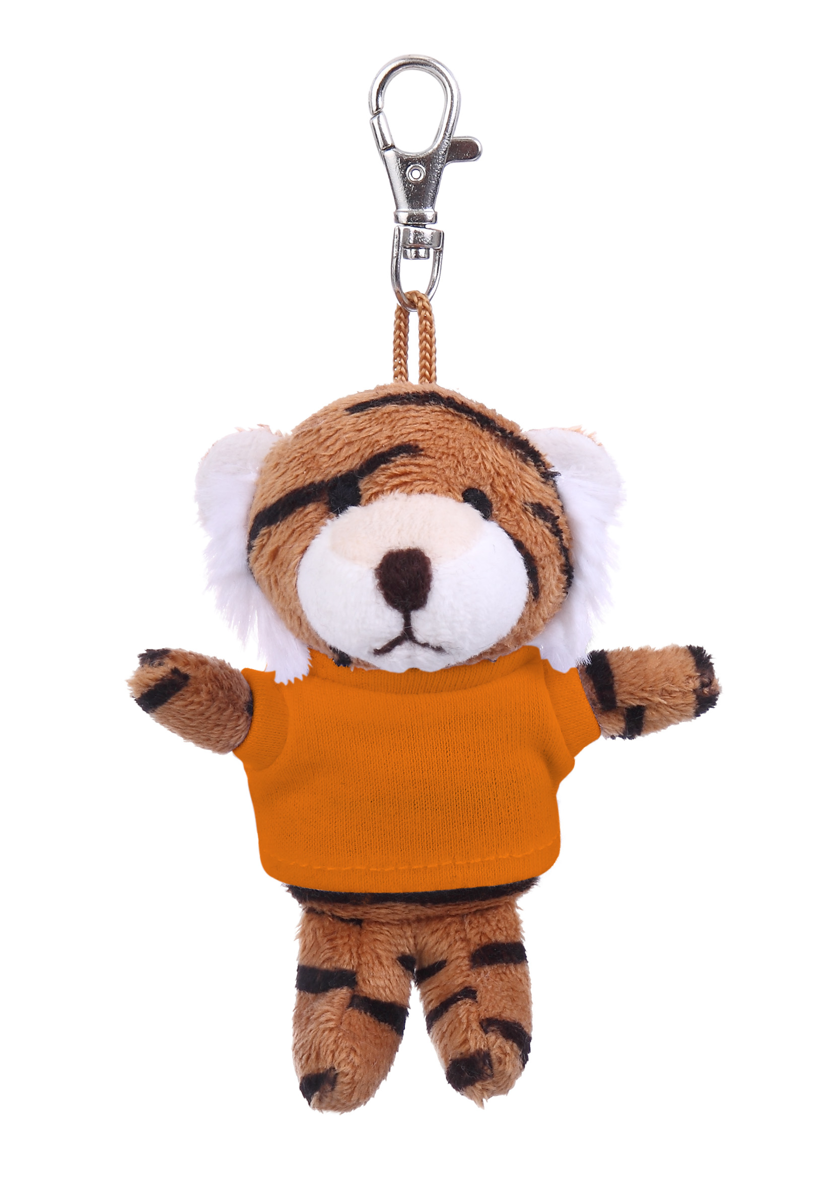 Soft Plush Tiger Keychain with Tee 13