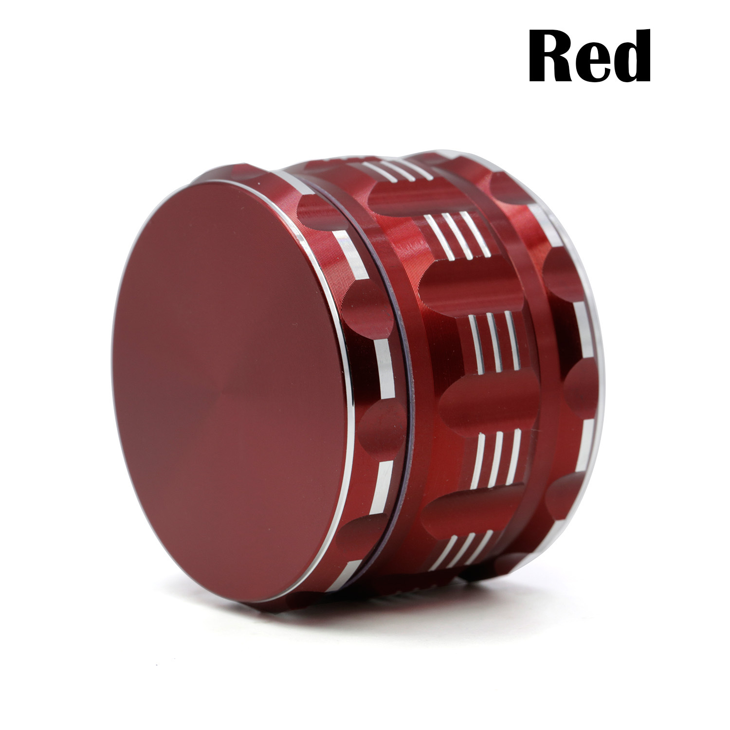 Premium Aluminum Alloy Herb Grinder – 2.45" 4-Piece Metal Design with Pollen Catcher 6