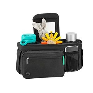 Non-Slip Stroller Organizer With Cup Holders 2