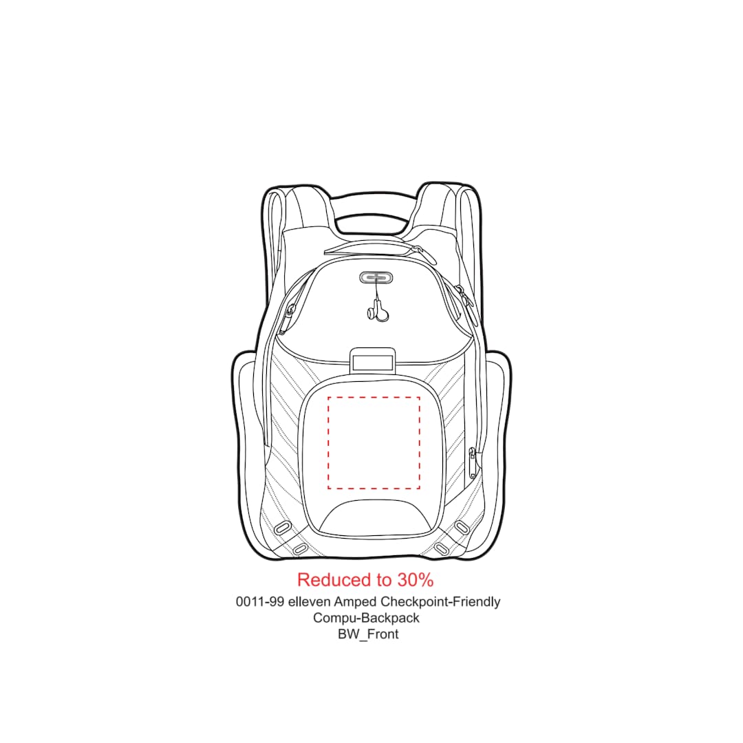 elleven™ Amped TSA 17" Computer Backpack 119