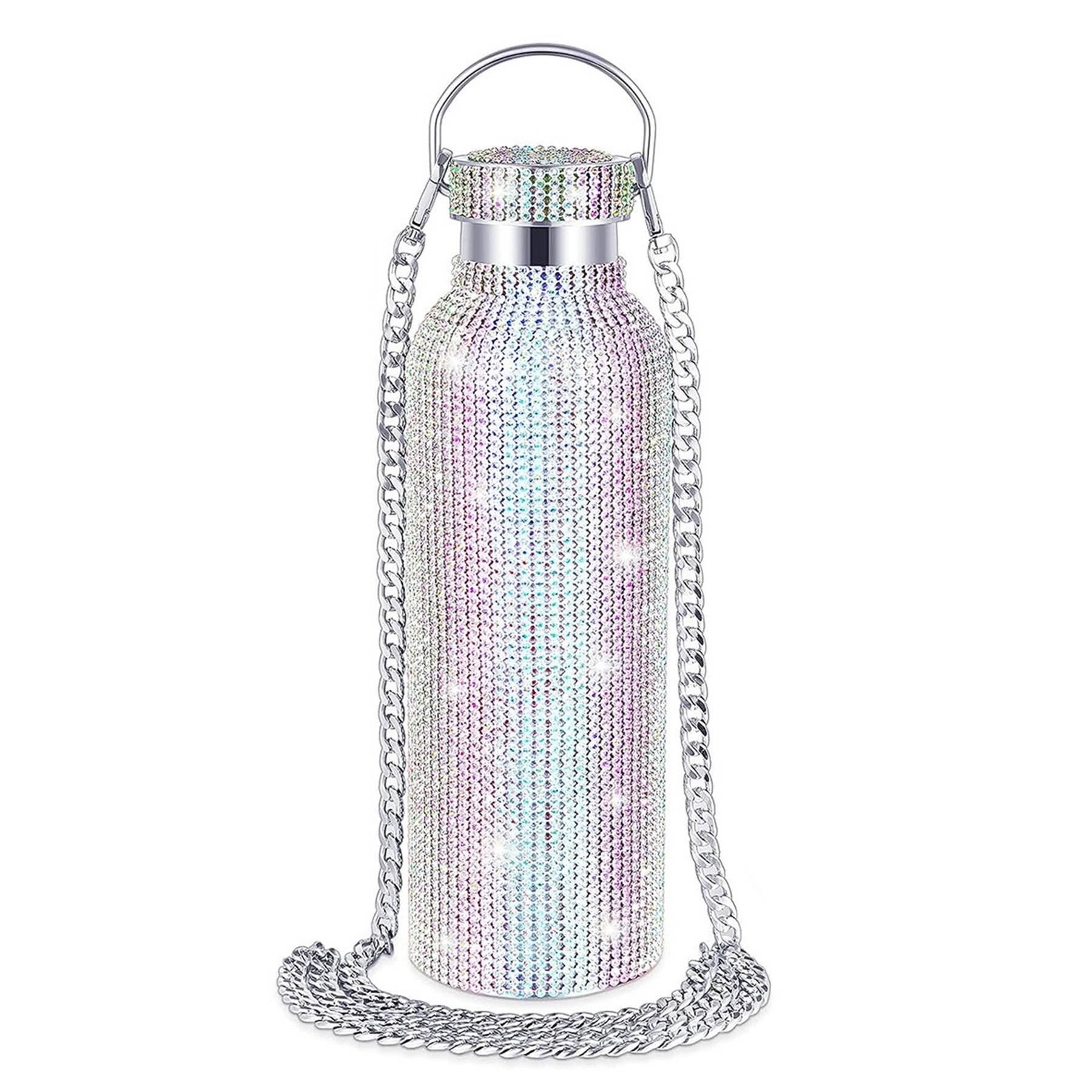 12oz Stainless steel insulated cup with diamond insert 18
