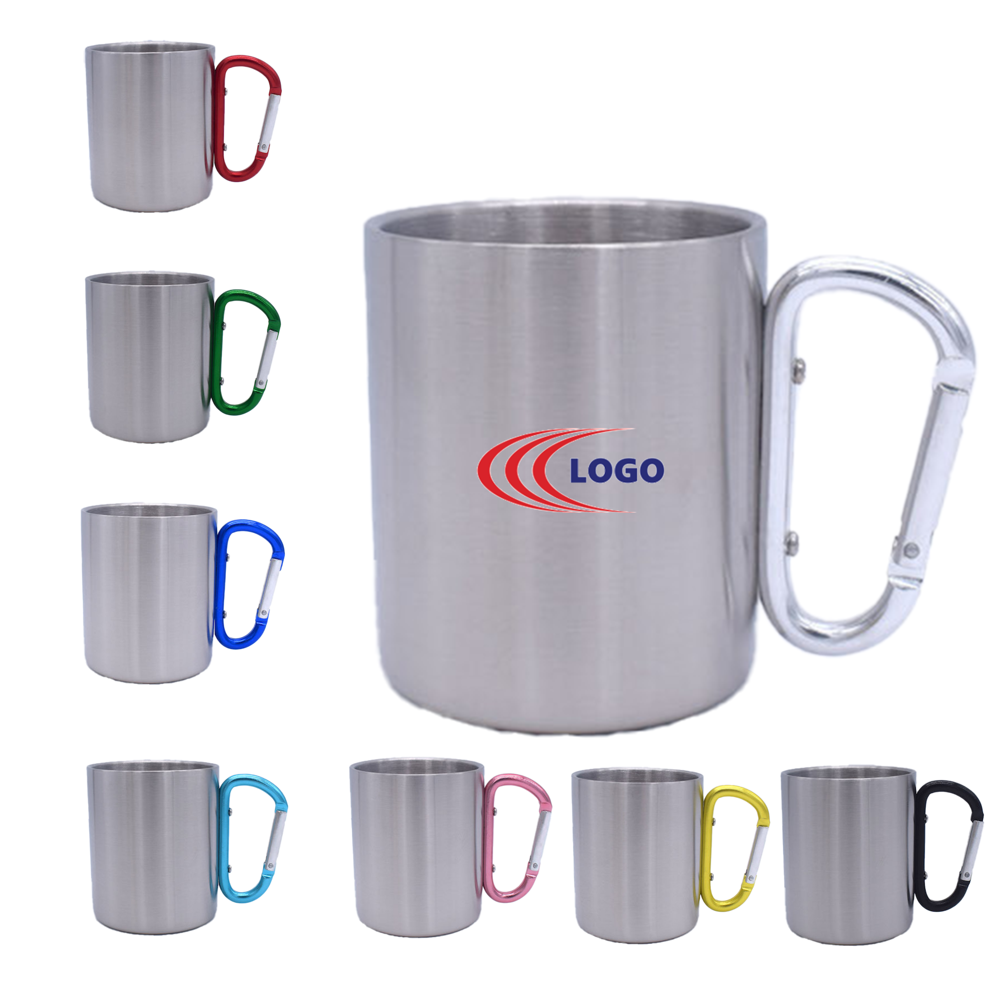 MOQ50 7OZ Stainless Steel Camping Cup 2