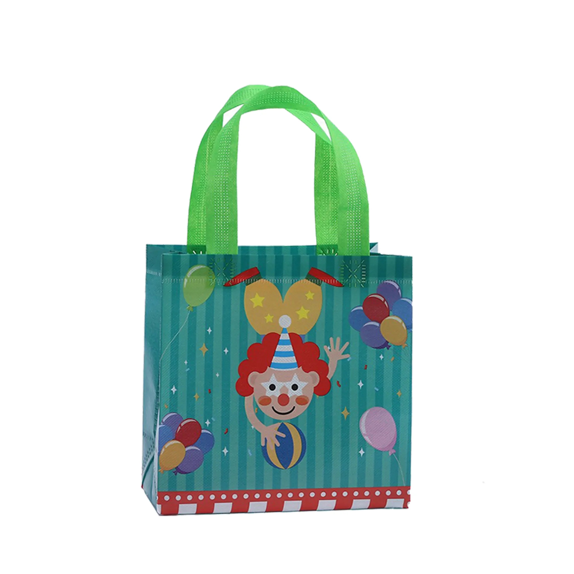 Children's Gift Tote Bag With Circus Print 5