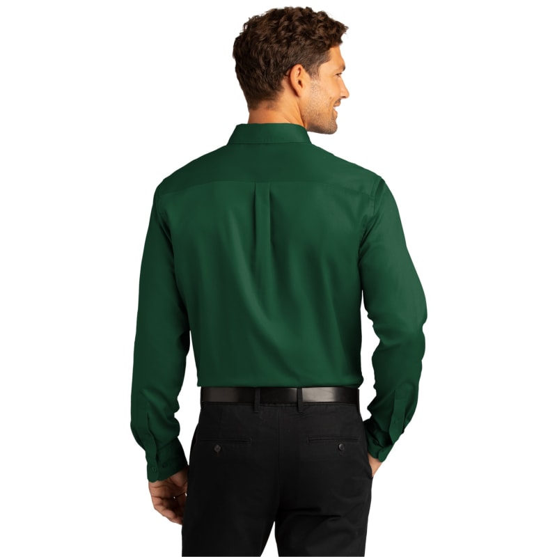 Port Authority Long Sleeve SuperPro React Twill Shirt. 9