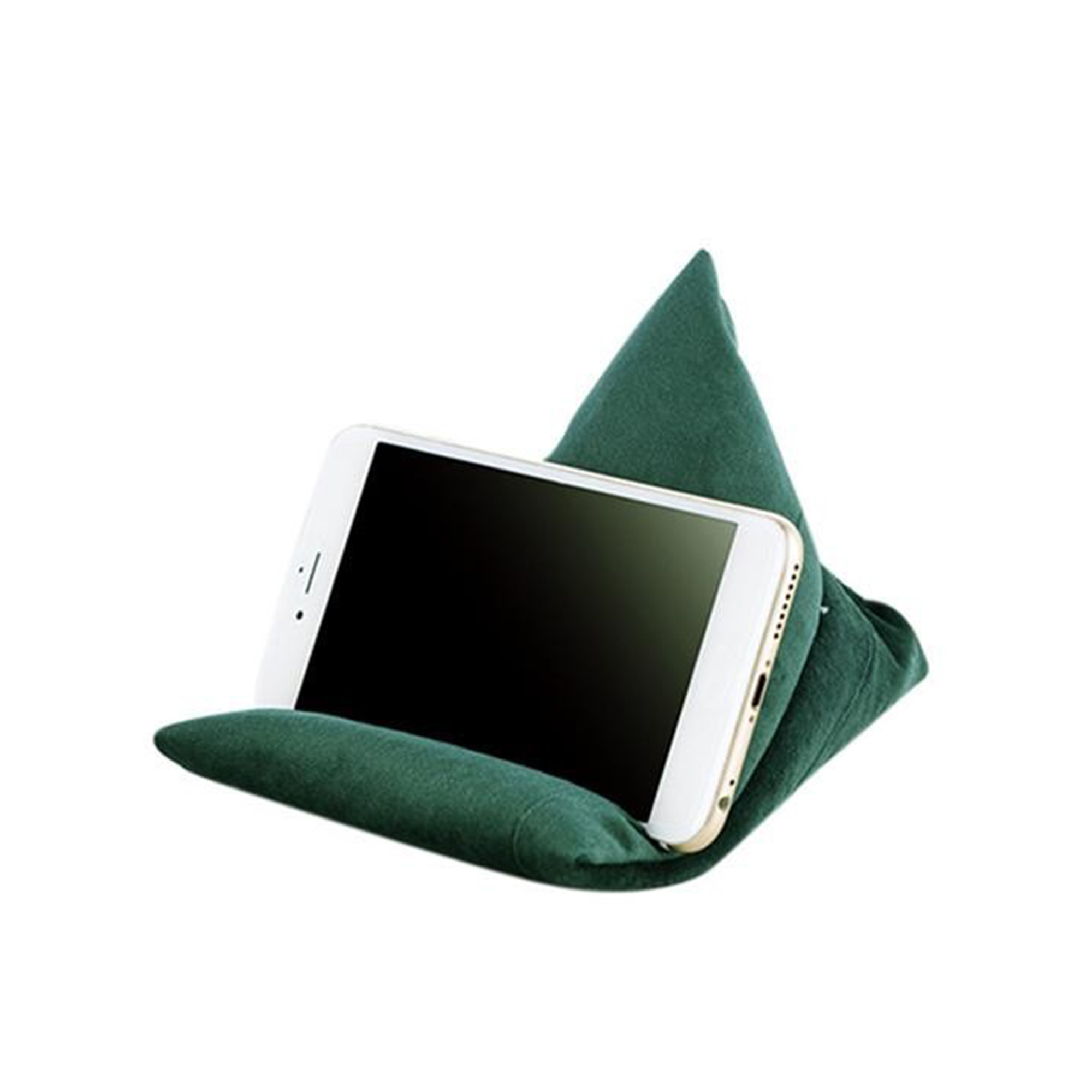 Triangle Pillow Phone Stand 4.8" x 6.2" x 3.6" 3
