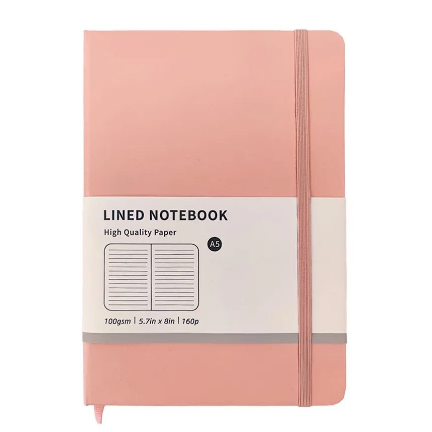 Medium A5 Ruled Softcover Notebook 12