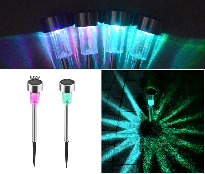 Solar Pathway Lights / Yard Backyard Lawn Landscape 2