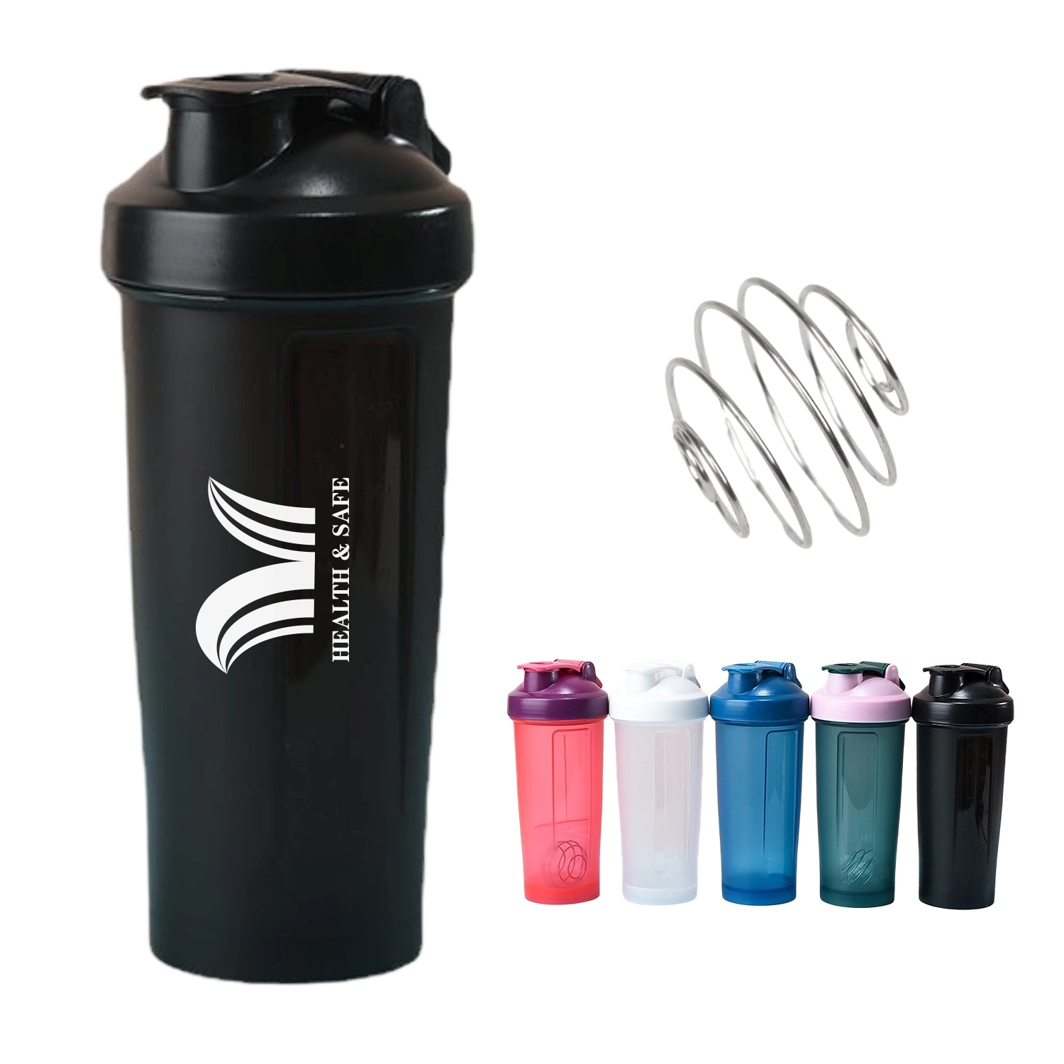 22 Oz. Plastic Shaker Bottles 4