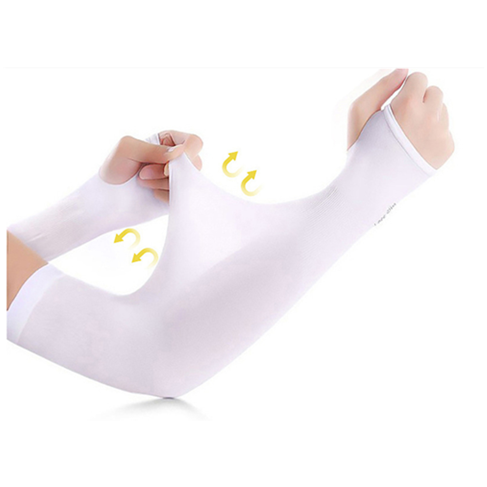 Sun Proof Outdoor Arm Sleeves w/Thumb Holes 7