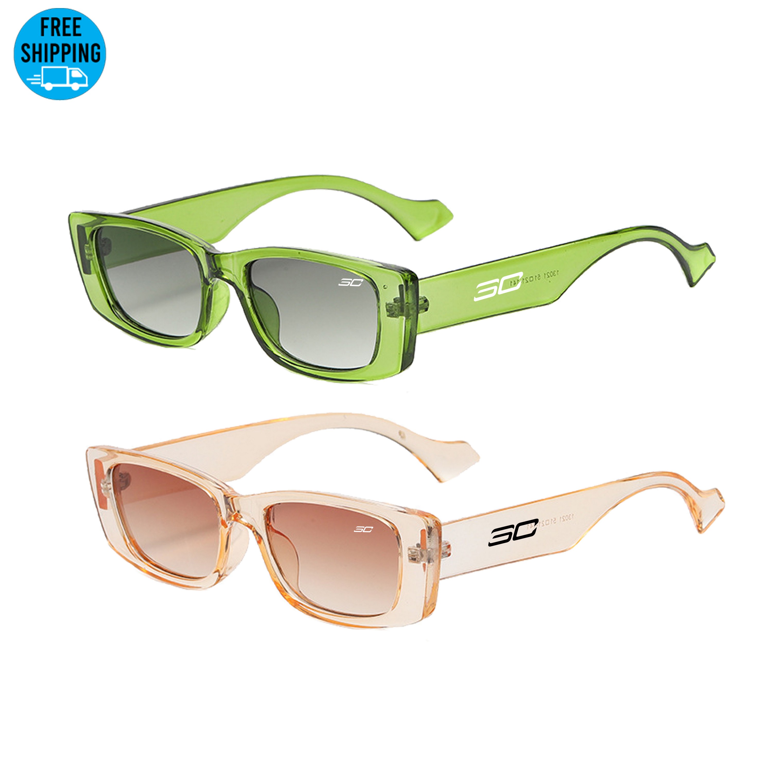 Retro Square Sunglasses 2