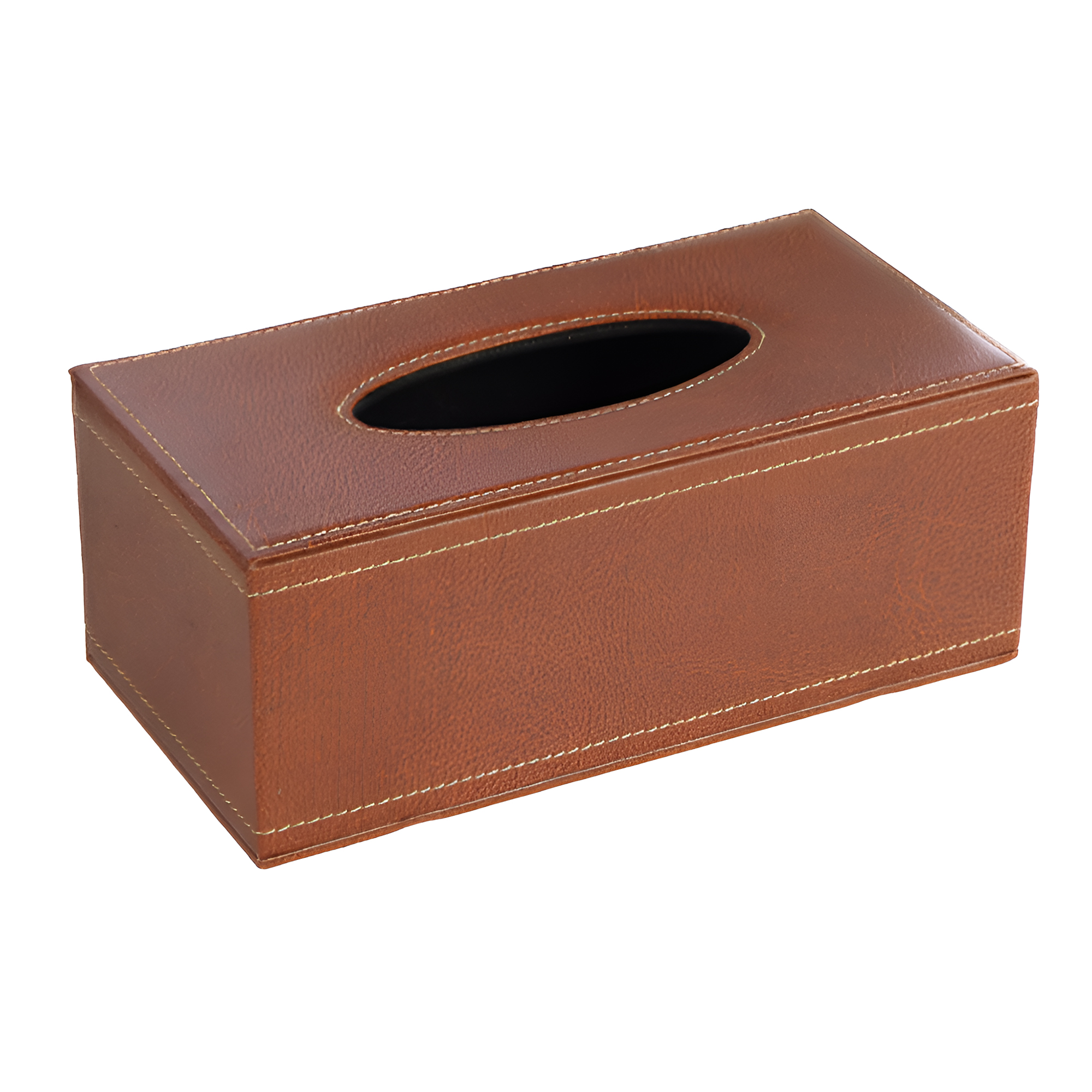 MOQ 50 PCS Stylish PU Leather Tissue Box 9