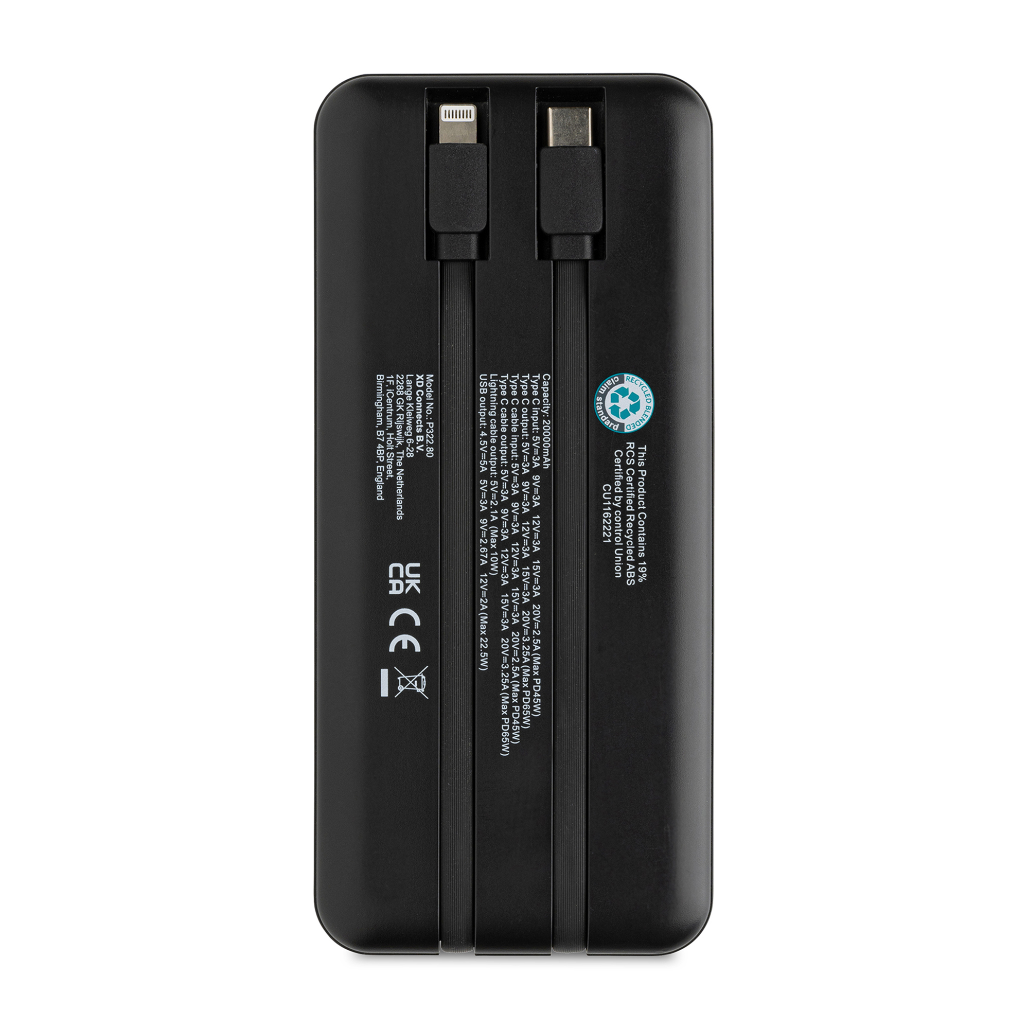 Gridley rPlastic 20000 65W Laptop Powerbank 4