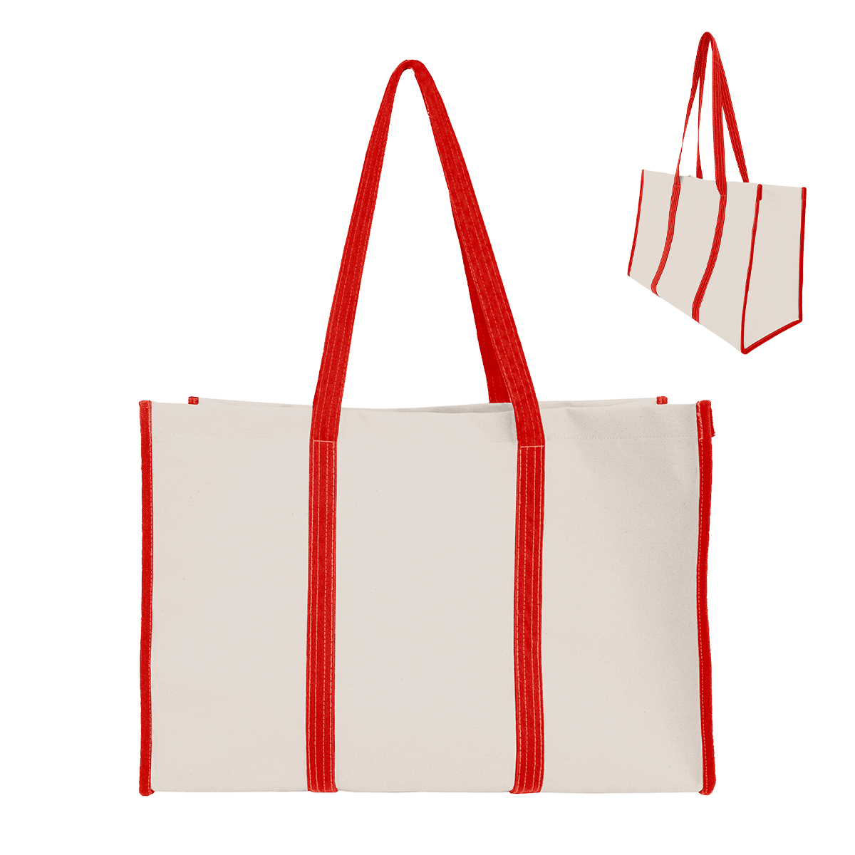 Recycled Canvas Wrap Around Tote Bag 9