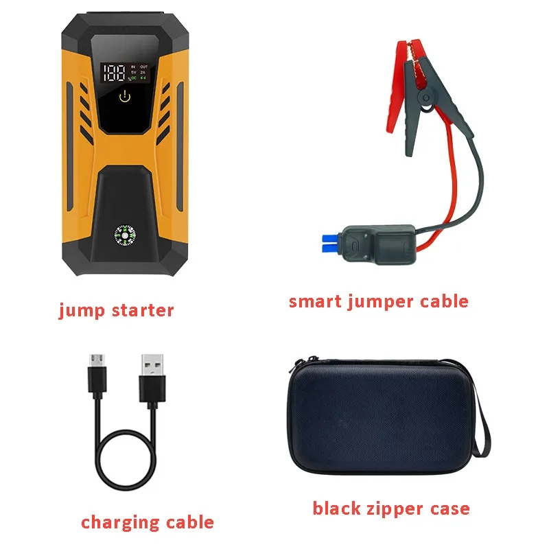 12V Auto Jump Starter Peak 1000A 10