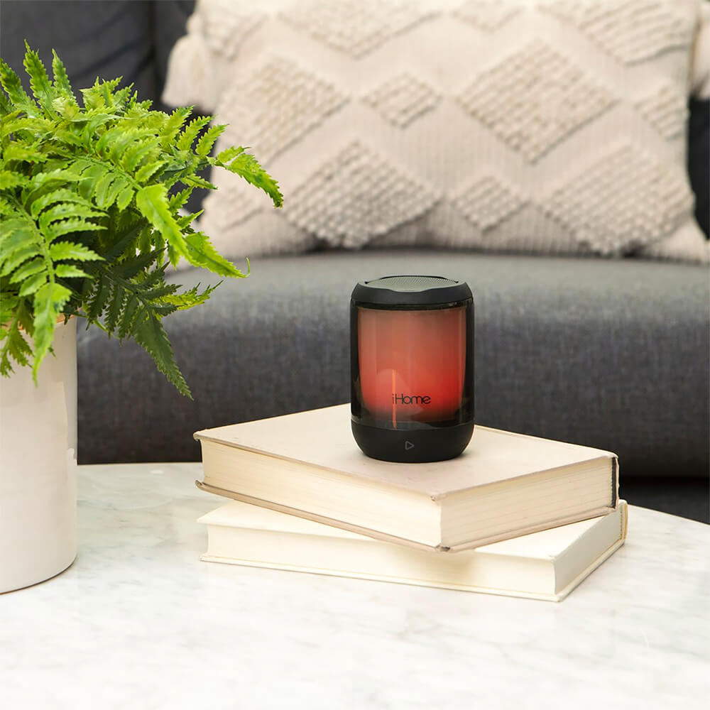 PlayGlow Mini Waterproof Bluetooth Speaker with Color Changing Lights