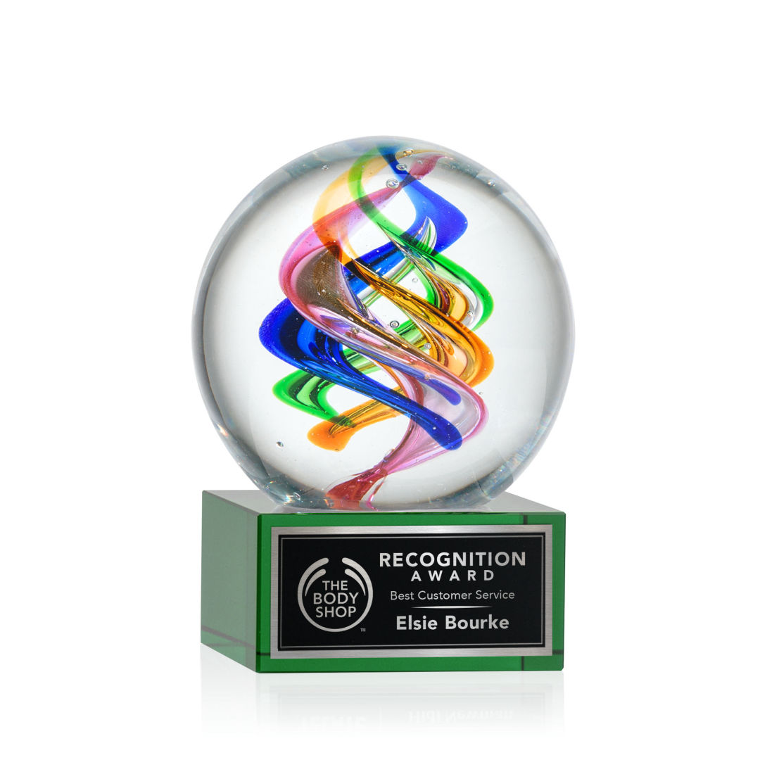 Galileo Award on Hancock Base - Green 6