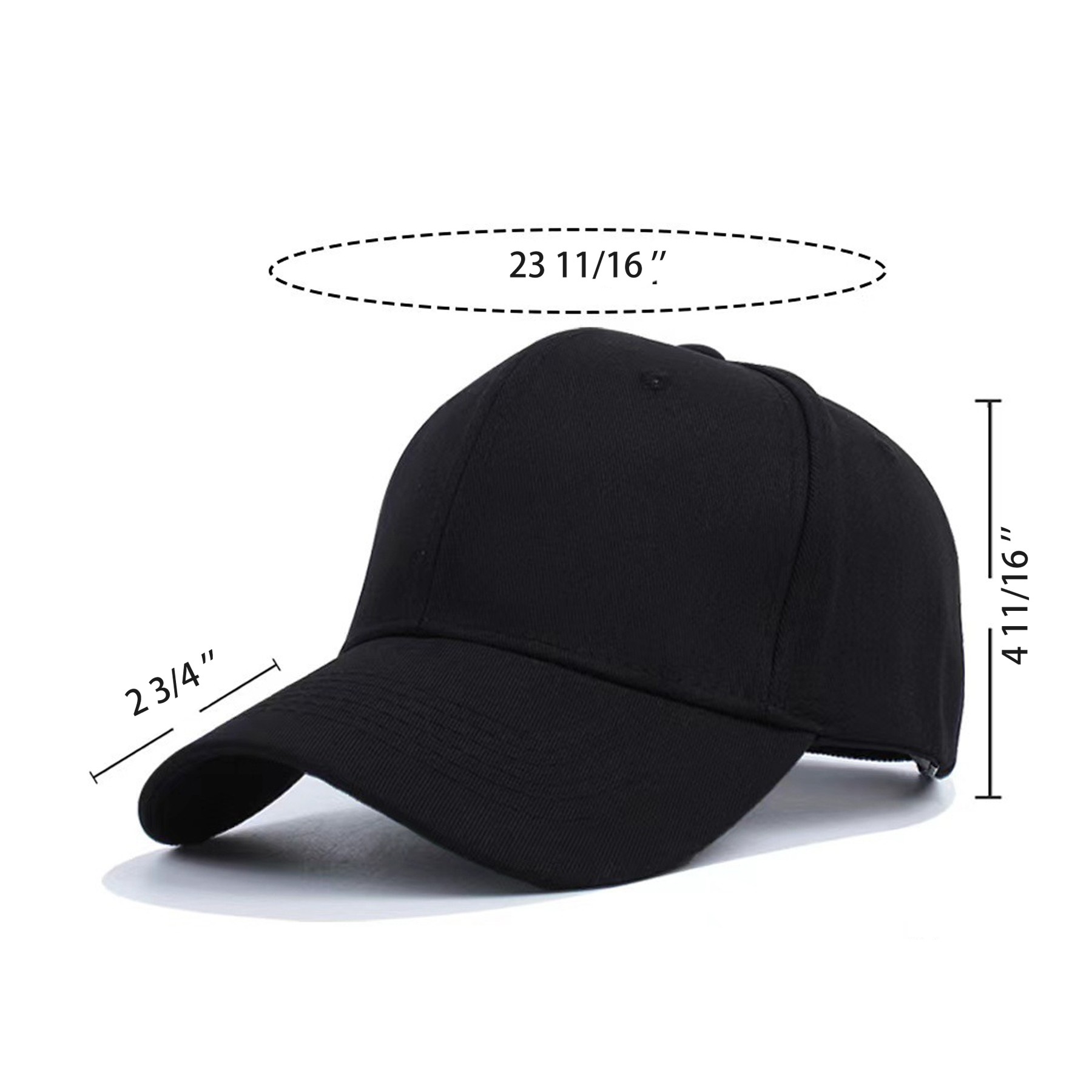 6 Panel Baseball Cap 3