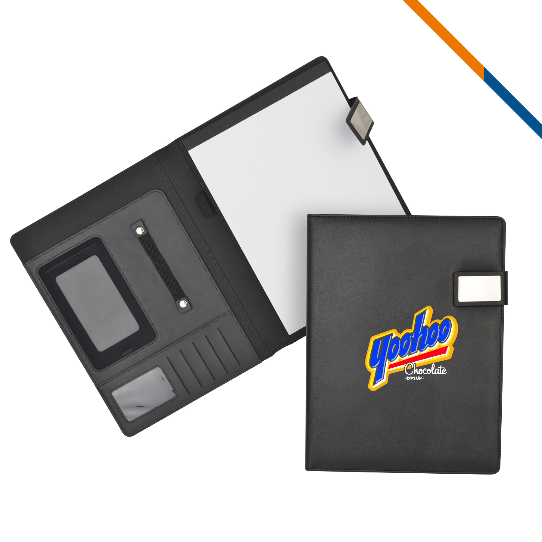 A4 Leatherette Padfolio With Sleeve 2