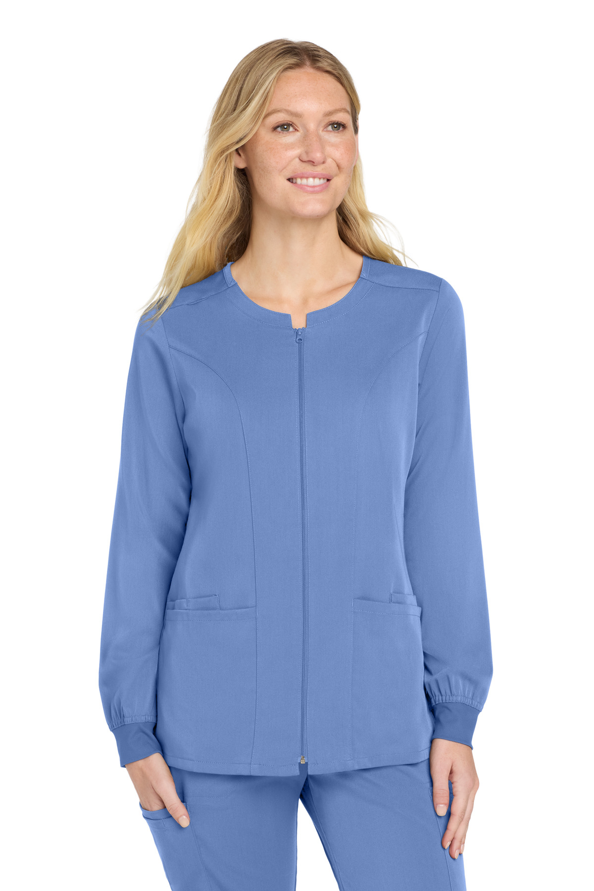 Wink Women's Premiere Flex Full-Zip Scrub Jacket WW4088 64