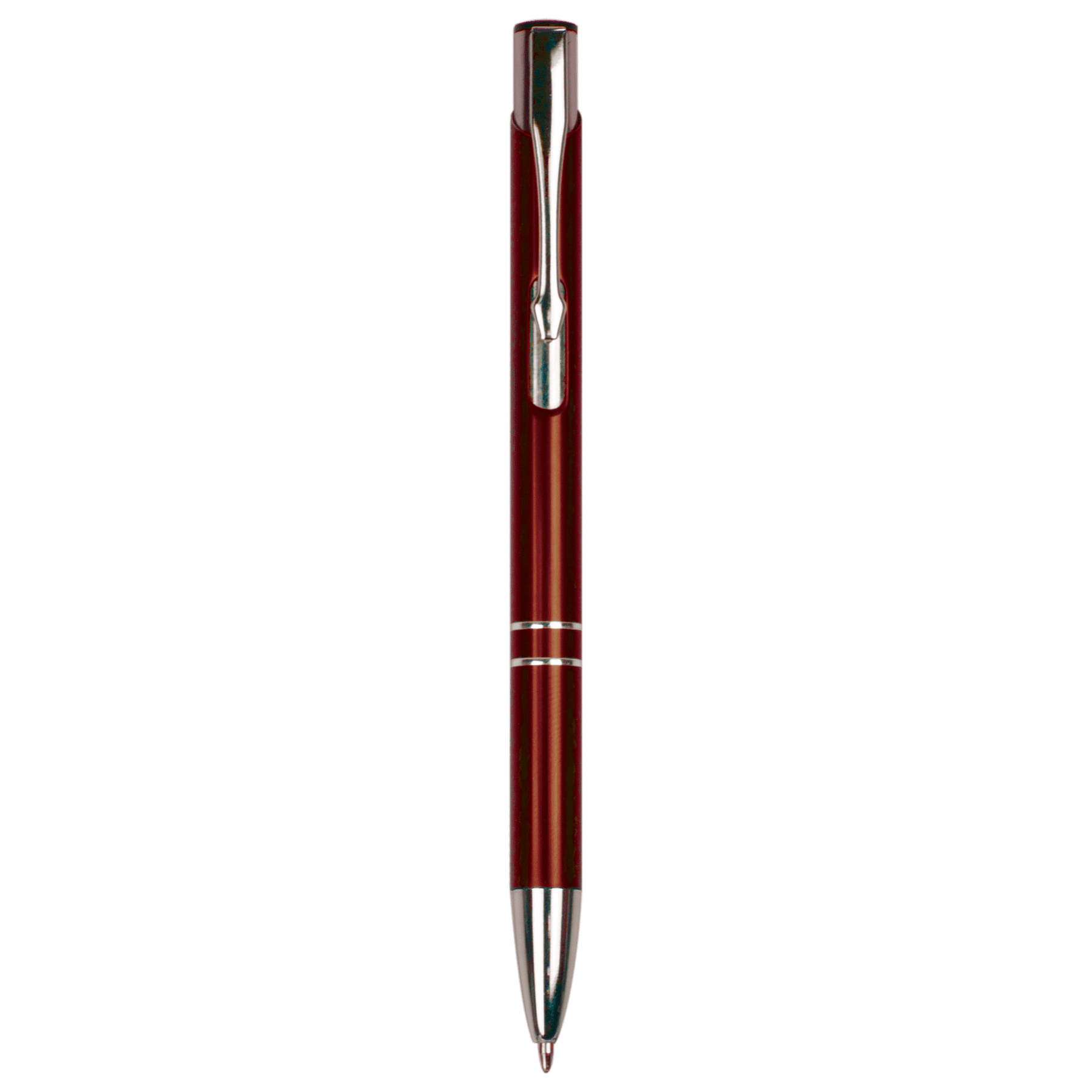 Burgundy with Silver Trim Pen 2