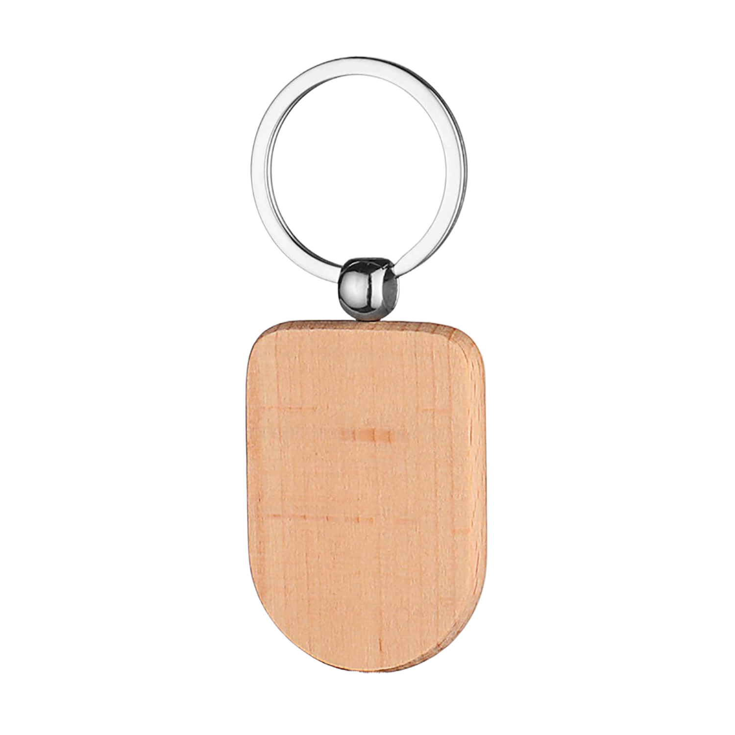 Wooden Keychain Tag 3